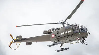 Die Alouette III hat ein Ablaufdatum