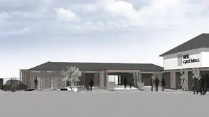 So soll der neue Eingangsbereich aussehen 