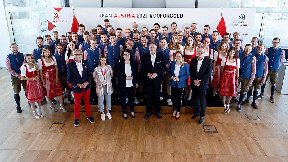 EuroSkills Graz 2021: Team Austria feierlich verabschiedet
