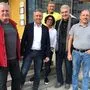 Schönleitner und Schmalix (2. u. 3. v. l.) mit Vertretern der Bürgerinitiative
