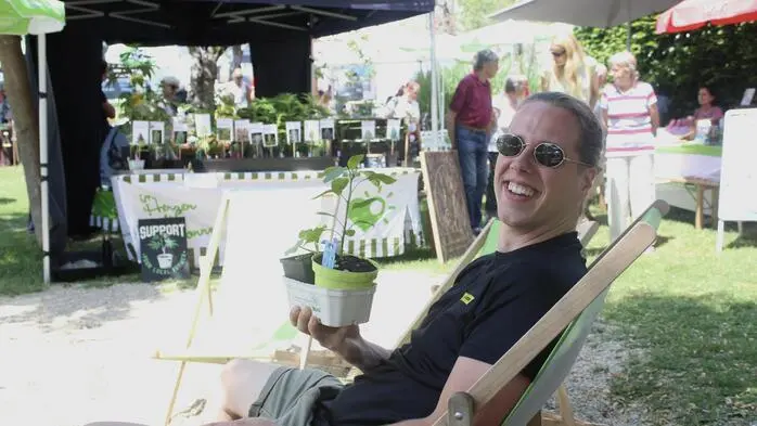 Strahlender Sonnenschein und ein großer Besucherandrang prägten am Sonntag das Gartenfest im Forum Kloster-Park in Gleisdorf
