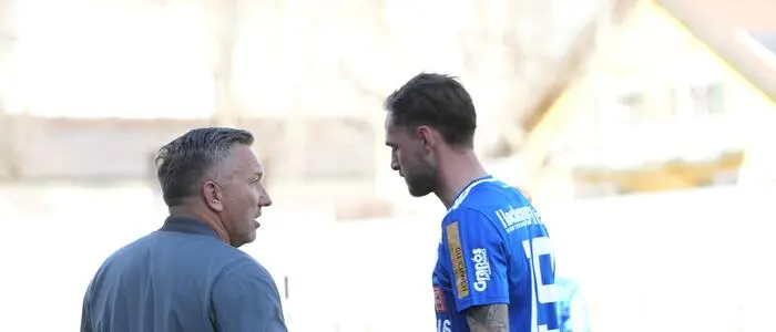 Wie lange gibt Manfred Schmid seinem Kapitän Lukas Spendlhofer noch Kommandos?