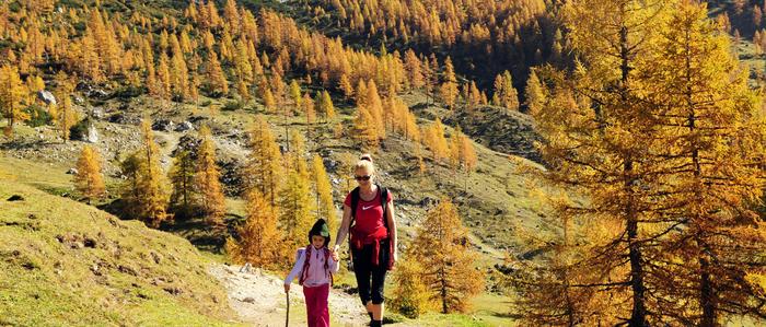 Wenn sich die Blätter verfärben, ist das Murtal eine beliebte Gegend zum Wandern