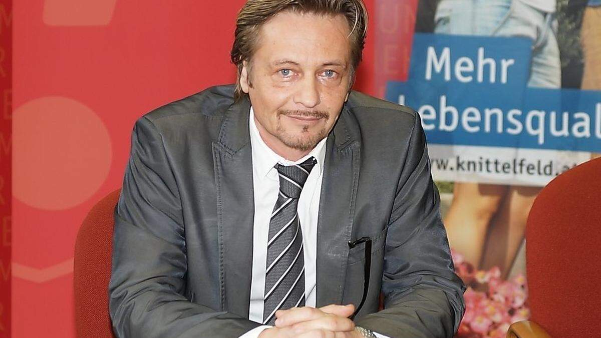 Bürgermeister Gerald Schmid erhofft sich neue Impulse für die Region