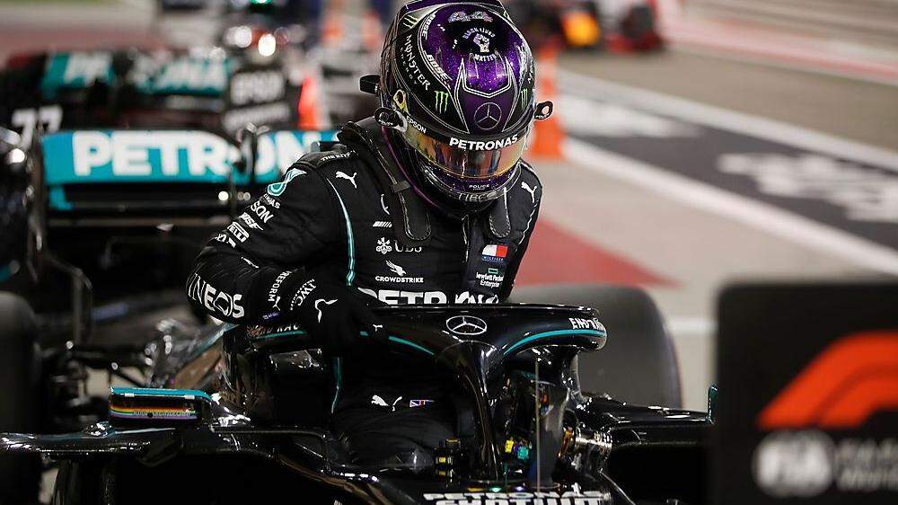 Lewis Hamilton schnappte sich auch in Bahrain die Pole