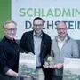 V. l.: Andreas Keinprecht (Vorsitzender), Gerhard Höflehner (Finanzreferent), Mathias Schattleitner (Geschäftsführer) und Franz Eisl (stellvertretender Vorsitzender) nahmen die Auszeichnung entgegen