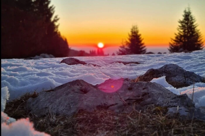 ... wie idyllisch es am Grazer Hausberg ist.