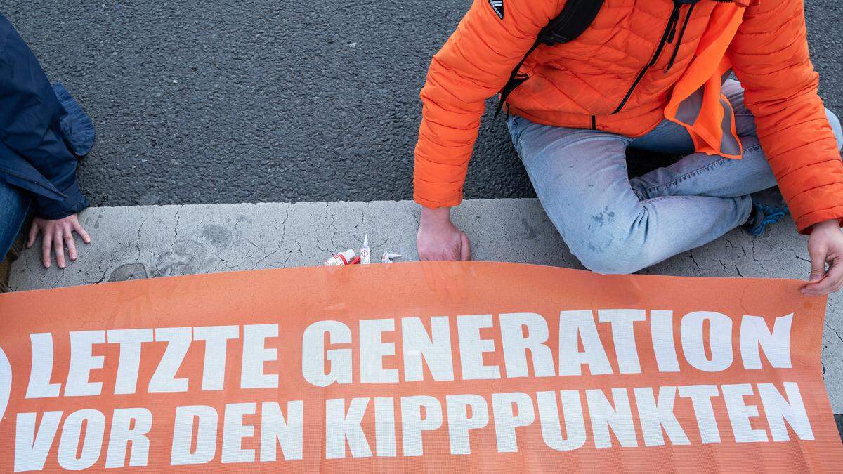 Die Forderungen nach Strafen für Klimaaktivisten sind in Österreich groß