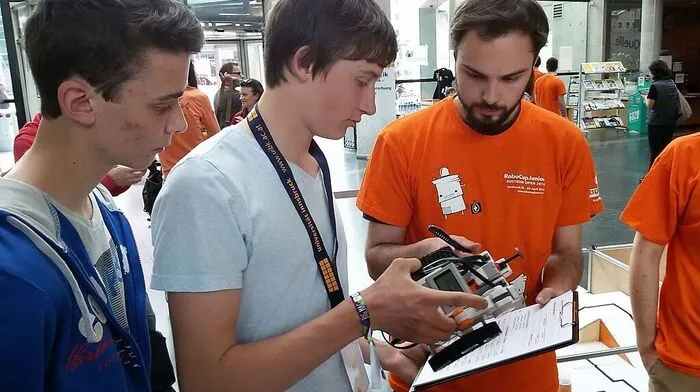Tests sind beim Bauen von Robotern sehr wichtig