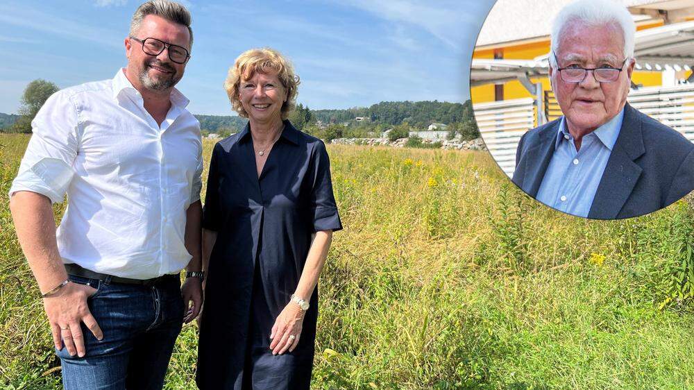 Gernot Kulmer und Hannelore Feichtinger kauften die Grundstücke von Frank Stronach in Laßnitzthal