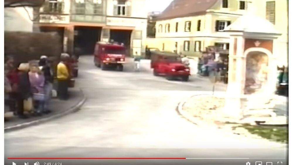 Anno 1993 kam es zum kuriosen Einsatz in Pöllau
