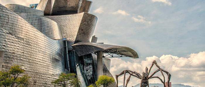 Futuristisch: das Guggenheim Museum in Bilbao