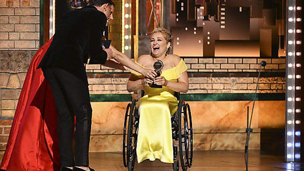 Ali Stroker gewann als erster Mensch im Rollstuhl einen Tony - für ihre Rolle in &quot;Rodgers & Hammerstein's Oklahoma!&quot; 
