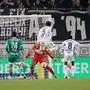 GRAZ,AUSTRIA,02.NOV.24 - SOCCER - ADMIRAL Bundesliga, SK Sturm Graz vs SK Rapid Wien. Image shows Dennis Kaygin (Rapid), Erencan Yardimci (Sturm), Niklas Hedl (Rapid), Malick Yalcouye (Sturm) and Lukas Grgic (Rapid). keywords: goal.
Photo: GEPA pictures/ Hans Oberlaender