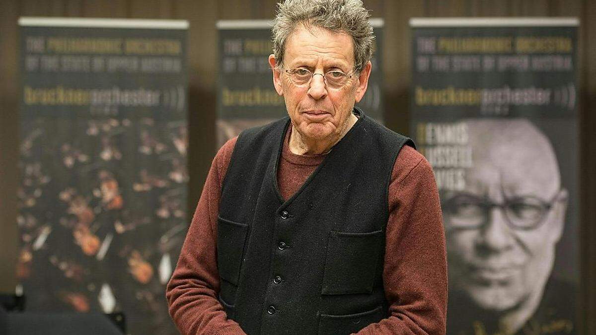 Komponist Philip Glass 