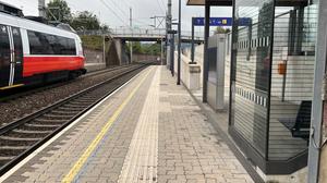 Der Bahnsteig 2 der ÖBB-Haltestelle in Leoben-Lerchenfeld bleibt während der Bauarbeiten benützbar