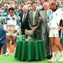 Thomas Muster (AUT), Michael Chang (USA)