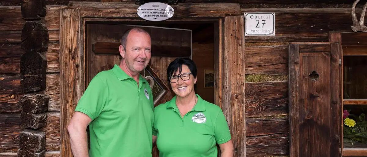 Die beiden neuen Wirtsleute der Wehrhofalm: Hansi Dobretzberger und Barbara Schweiger