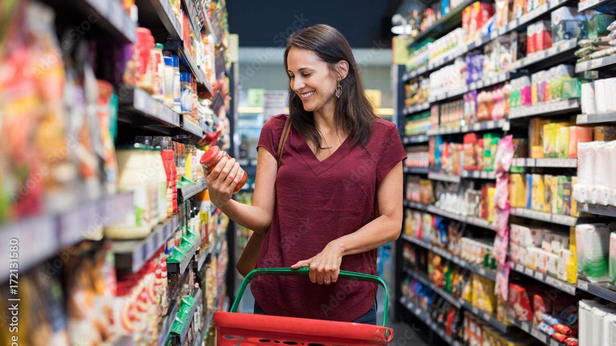 Lebensmittel günstig einkaufen: nicht von den Supermärkten verführen lassen.