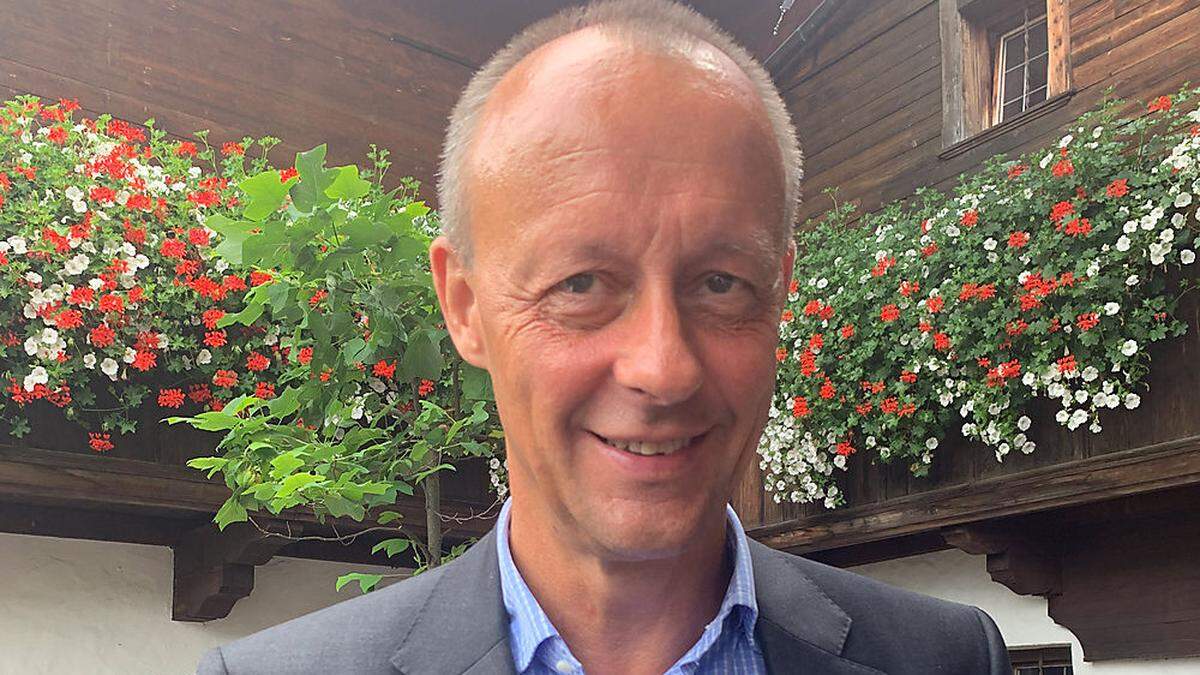 Friedrich Merz in Alpbach: „Bereit für entscheidende Rolle““