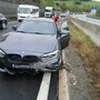 Der Wagen wurde bei dem Unfall beschädigt