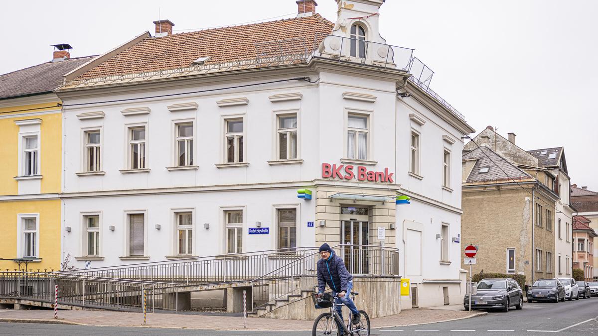 Die BKS-Filiale in der Radetzkystraße erfährt einen millionenschweren Umbau