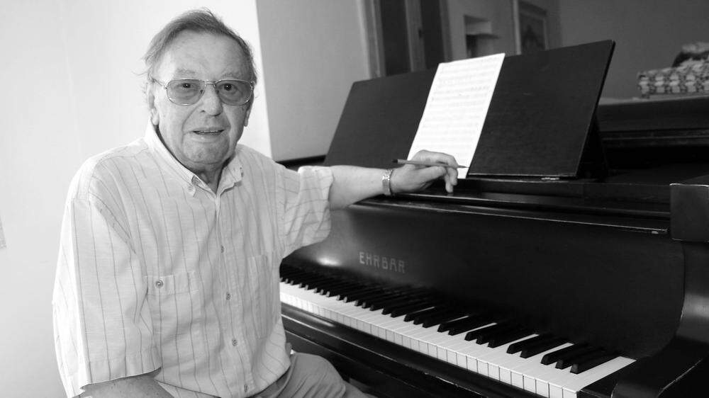Der weststeirische Komponist Walter Vaterl starb im 86. Lebensjahr