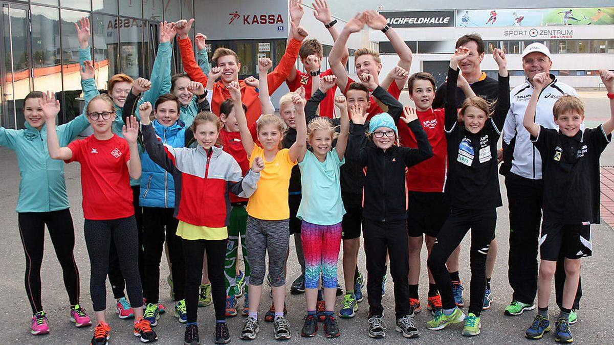 Das Junior-Team von Kolland