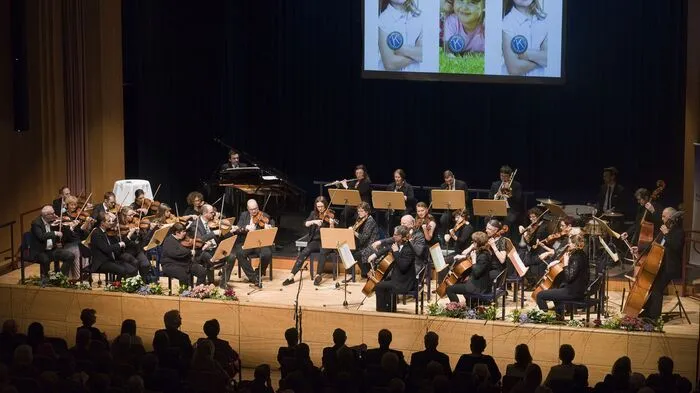 Das Kammerorchester Accento unter der Leitung von Lore Schrettner.