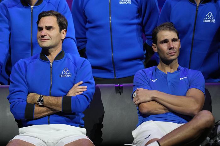 Als Roger Federer beim Laver Cup 2022 in London sein letztes Spiel absolvierte, flossen bei ihm und bei Nadal die Tränen