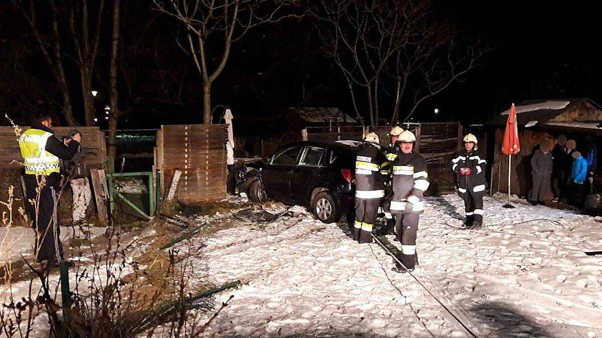 Glücklicherweise wurde niemand verletzt