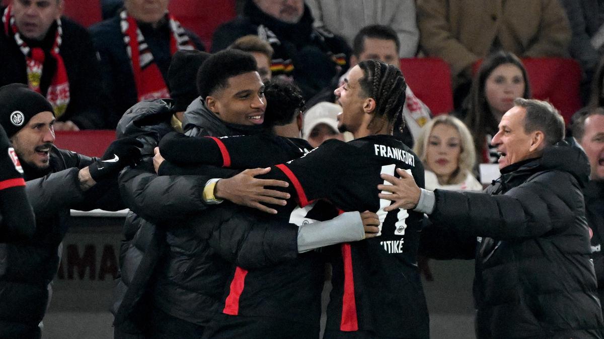 Eintracht Frankfurt bejubelte den nächsten Sieg