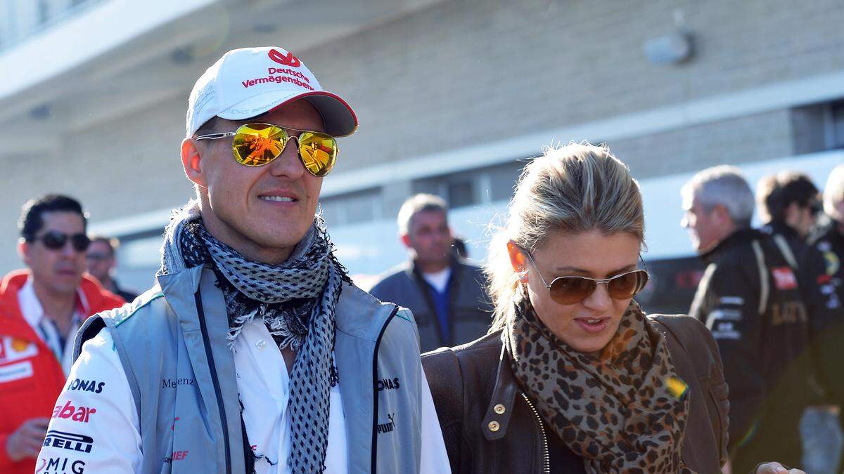  Michael Schumacher und seine Frau Corinna Schumacher
