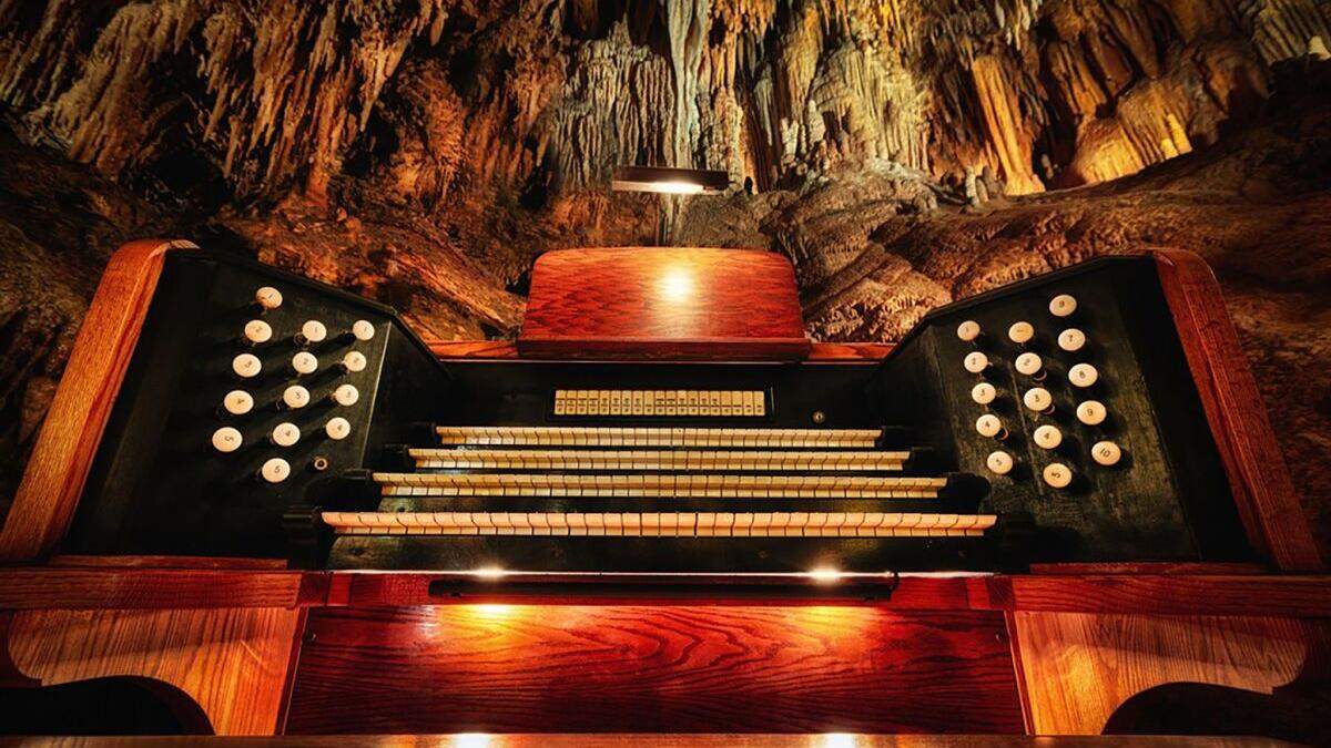 Die Orgel in den Luray Caverns