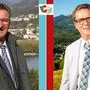 Wolfgang Klinar (ÖVP) und Thomas Schäfauer (SPÖ) gehen am 14. März in die Stichwahl