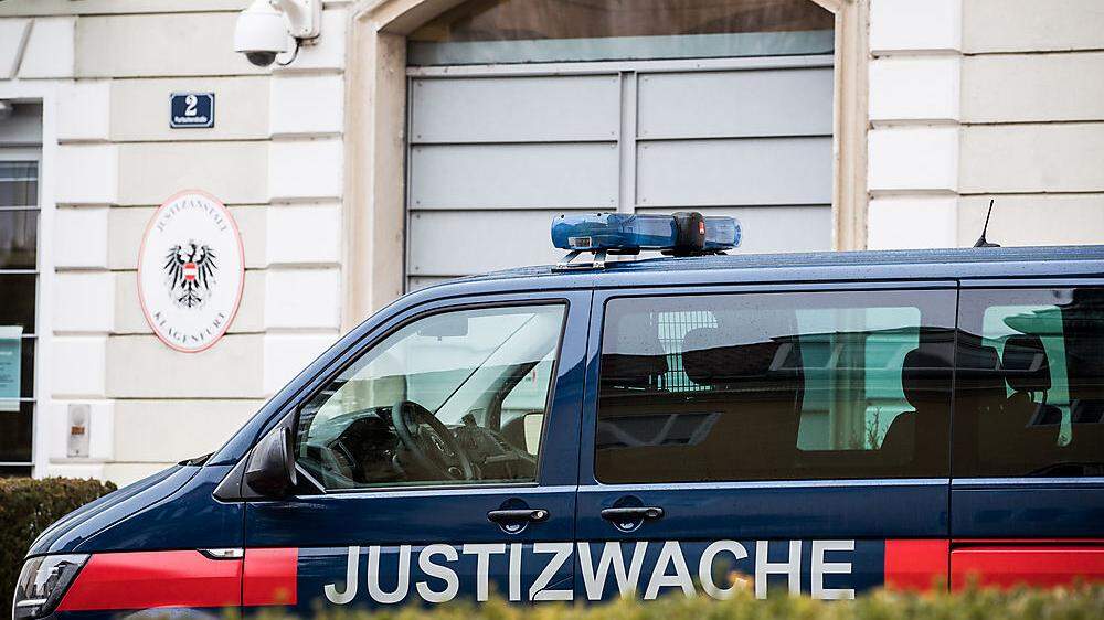 Der Beschuldigte wurde in die Justizanstalt Klagenfurt gebracht