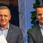 FP-Chef Mario Kunasek und der Vizebürgermeister von Feldkirchen, Stefan Hermann