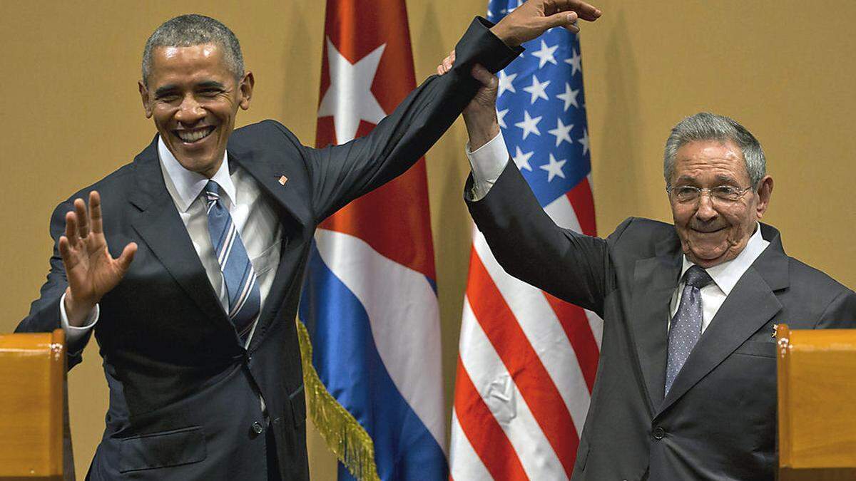 Barack Obama, Raul Castro