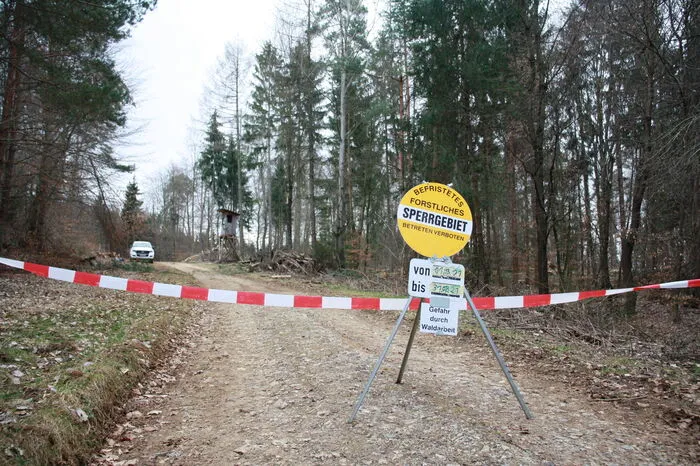 Die Gefahrenstellen müssen vorübergehend gesperrt werden
