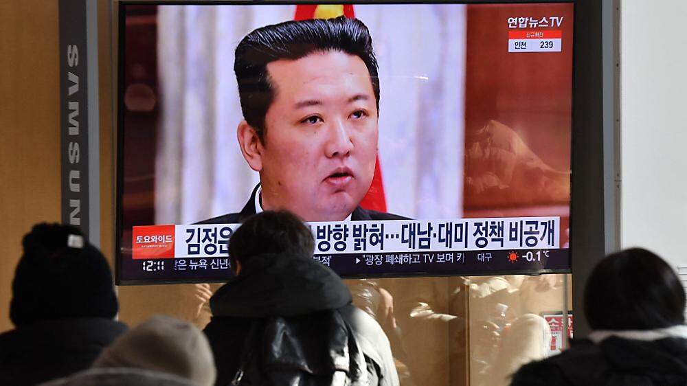  Machthaber Kim Jong Un hatte zum Jahreswechsel angekündigt, das Militär weiter auszubauen