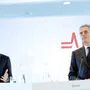 Kanzler Sebastian Kurz und OMV-Chef Rainer Seele