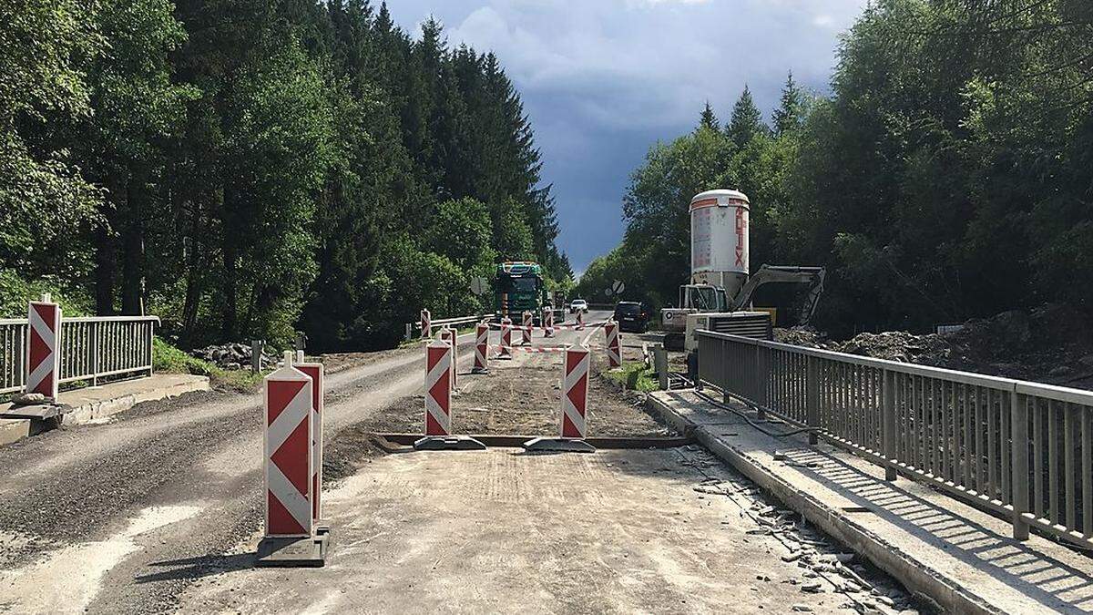 Arbeiten dauern bis Anfang Oktober