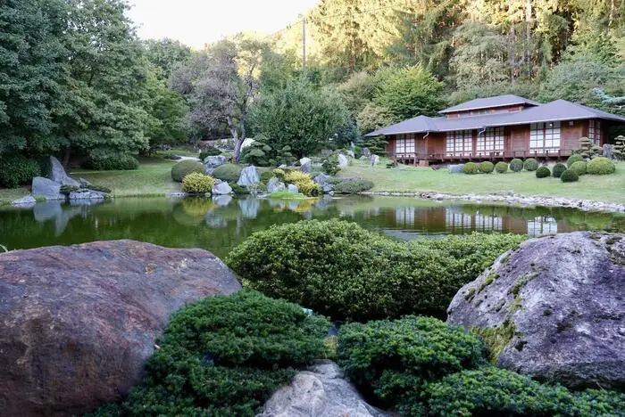 Die japanische Gartenanlage der Familie Klösch