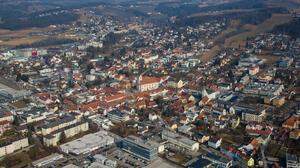 Ein Luftbild von Gleisdorf