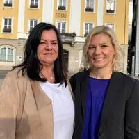 Petra Wallner und Melanie Putzl von der Brucker Gemeinde