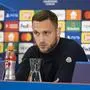 SALZBURG,AUSTRIA,07.NOV.23 - SOCCER - UEFA Champions League, group stage, Red Bull Salzburg vs FC Internazionale Milano, preview, press conference Inter. Image shows Marko Arnautovic (Inter).
Photo: GEPA pictures/ Gintare Karpaviciute