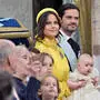  Carl Philip und Sofia bei der Taufe ihrer Tochter Ines