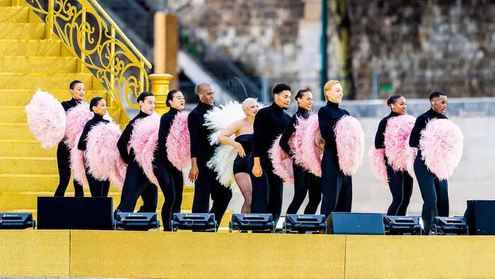 Lady Gaga hat nach dem ersten Block der Boote eine Show abgezogen