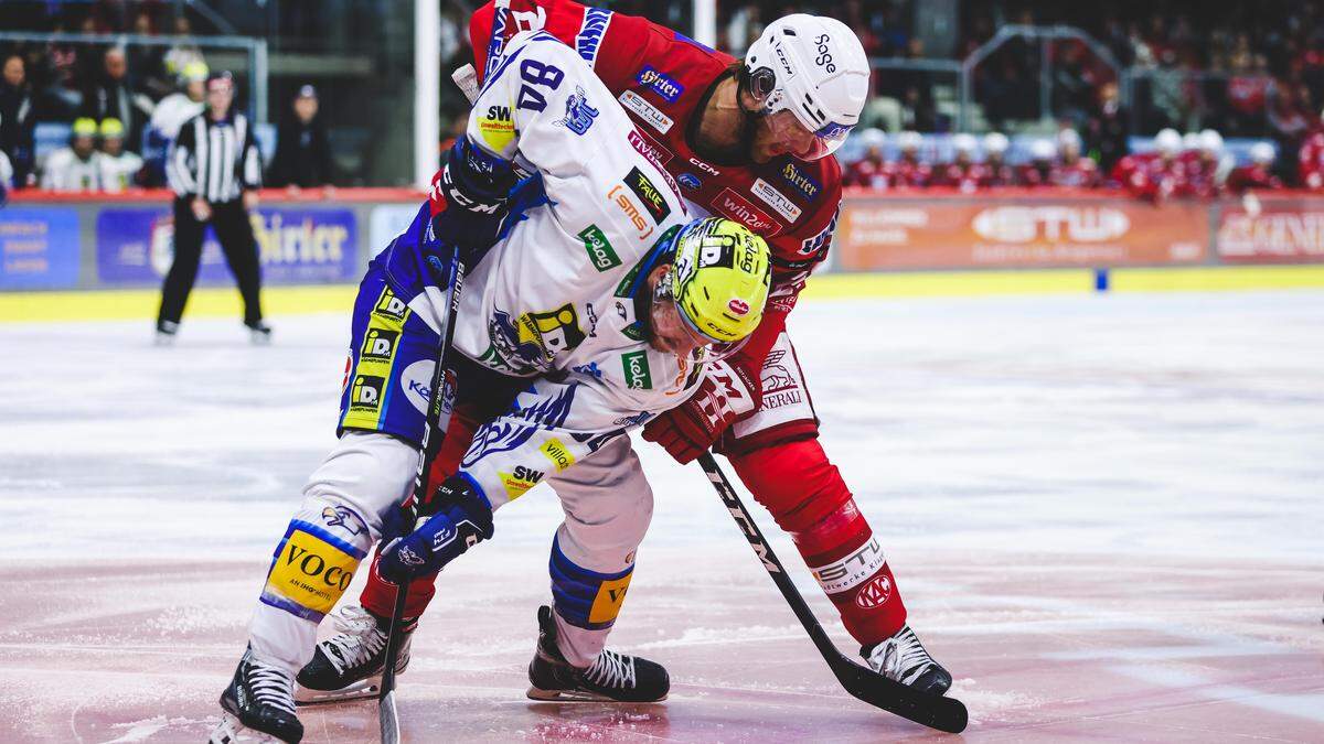 VSV gegen KAC im Viertelfinale