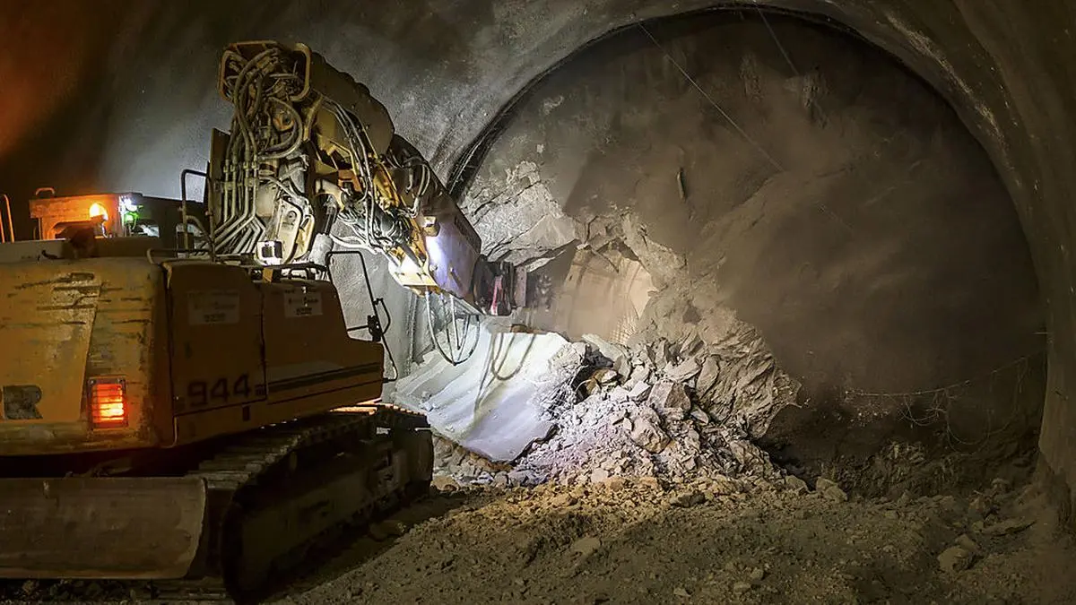 Die Bauarbeiten im Abschnitt Göstritz gehen sehr gut voran, Anfang Oktober 2022 konnte auch der zweite Vortrieb Richtung Fröschnitzgraben beendet werden